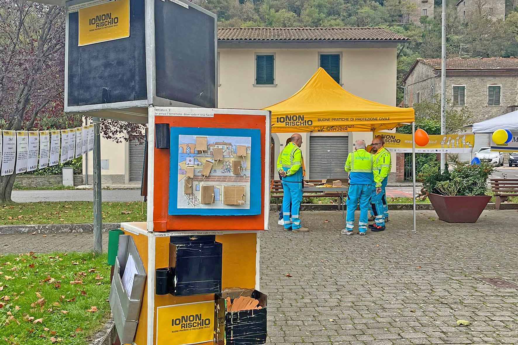 “Io non rischio” la Protezione Civile incontra i cittadini a Bibbiena